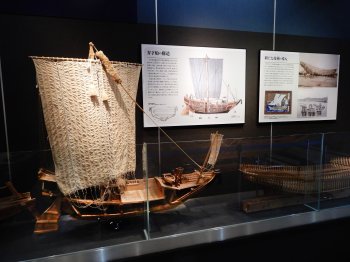 弁才船の断面