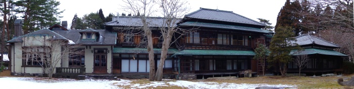 旧渋沢邸（青森県三沢市に移築）